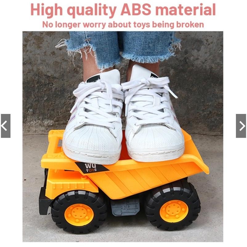 DREAMTOY BESAR TRUK MAINAN TEKNIK DUMP TRUCK TRUK MAINAN BULLDOZER EXCAVATOR TRAKTOR MOBIL MAINAN AN