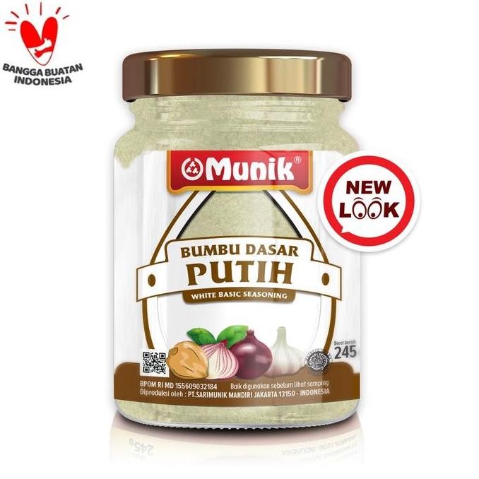 

Bumbu Dasar Putih Bumbu Masak Bumbu Munik Bumbu Instant 245 gr