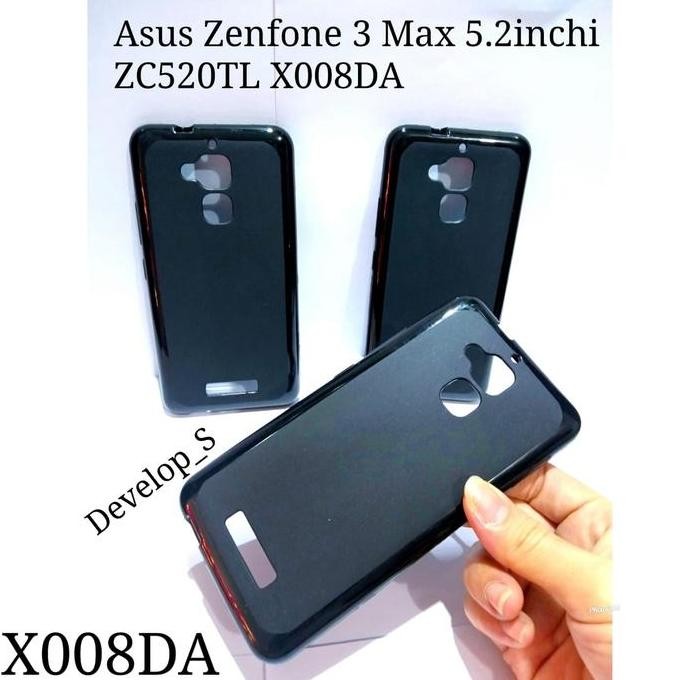 Softshell Silicon Case Asus Zenfone 3 Max 5.2inchi ZC520TL X008DA Tpu