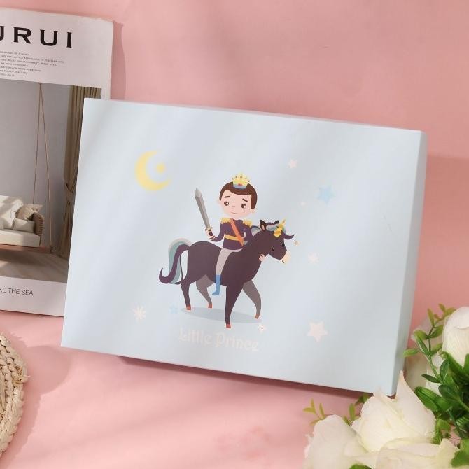 

Diskon! 28X21X8 Premium Hampers Kotak Kado Anak Gift Box Hadiah Princess