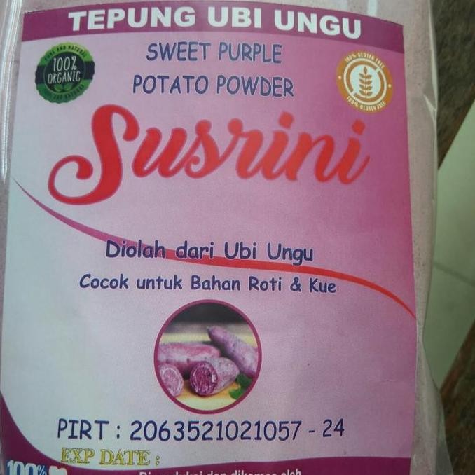 

siap kirim] tepung Ubi Ungu sweet purple potato powder