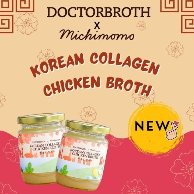 

Terbaru DOCTOR BROTH x Michimomo - Korean Collagen CHICKEN Broth