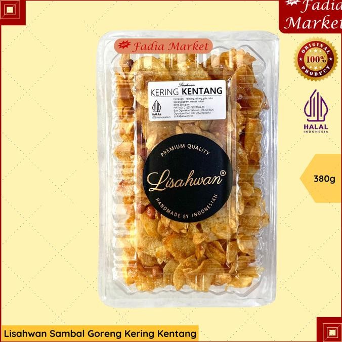 

Sambal Goreng Kering Kentang Lisahwan 390gr