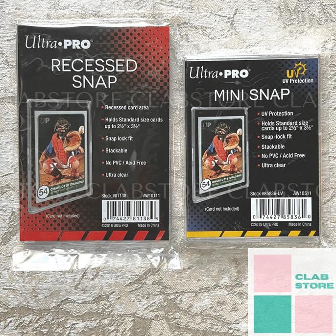 

Snap Card Holder Mini Kotak Case Kartu TCG Sport kpop PhotoCard MTG