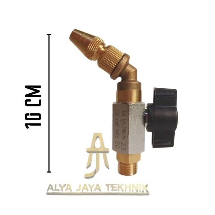 Kran Steam Italy Nozle Tasco New Stok