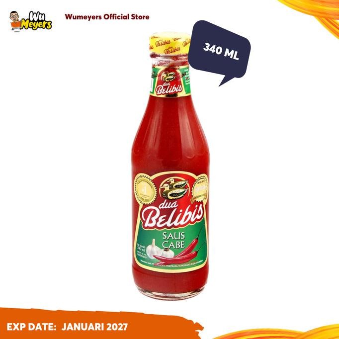 

Saus Cabe Cap Dua Belibis 340 ml / Saos Cabe Dua Belibis