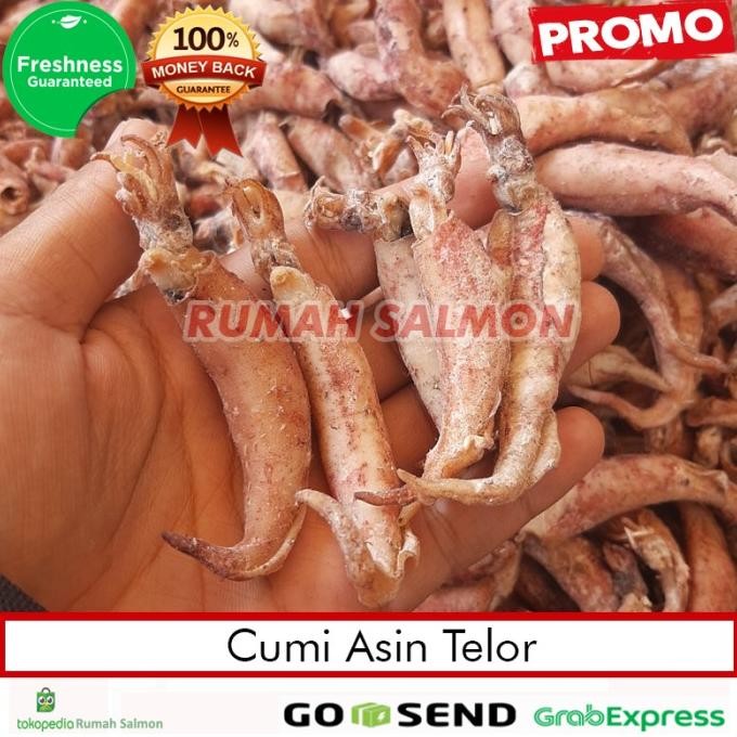 

Terlaris Grosir Ikan Asin Cumi Telor Ikan Asin Cumi 500 Gr / Cumi Asin 1/2 Kg