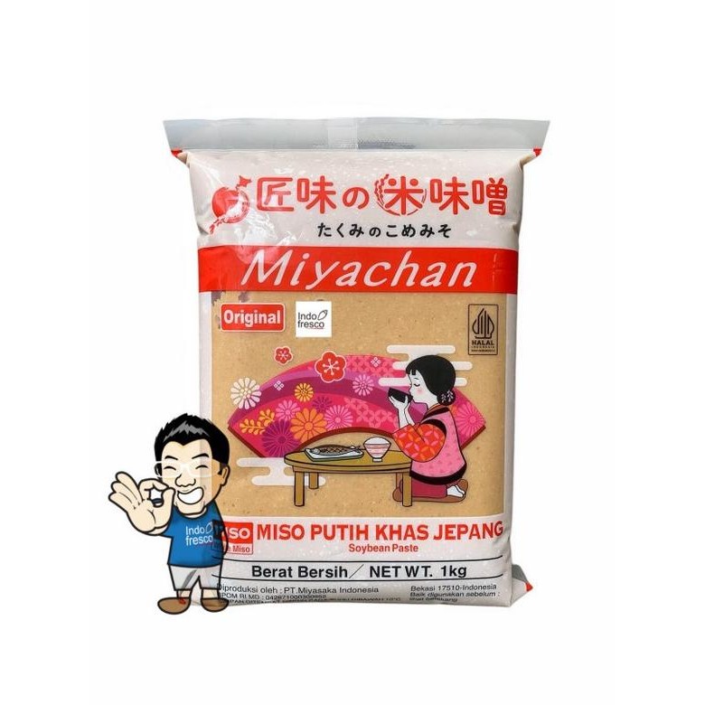 

Terbaru Shinshuichi Mikochan Shiro Miso Paste- Pasta Miso- Tauco Jepang 1Lt