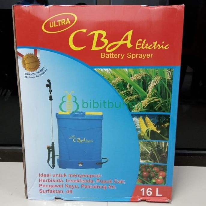 Hand Sprayer Electrik Cba Type 3 16 Liter Tangki Alat Semprot Elektrik New Stok