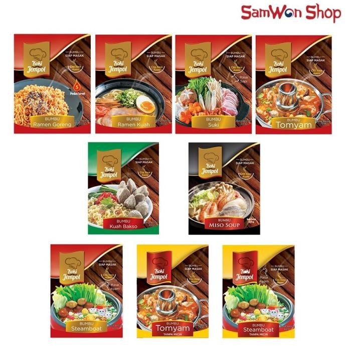 

BUMBU KOKI JEMPOL - BUMBU MASAK INSTAN TANPA BAHAN PENGAWET