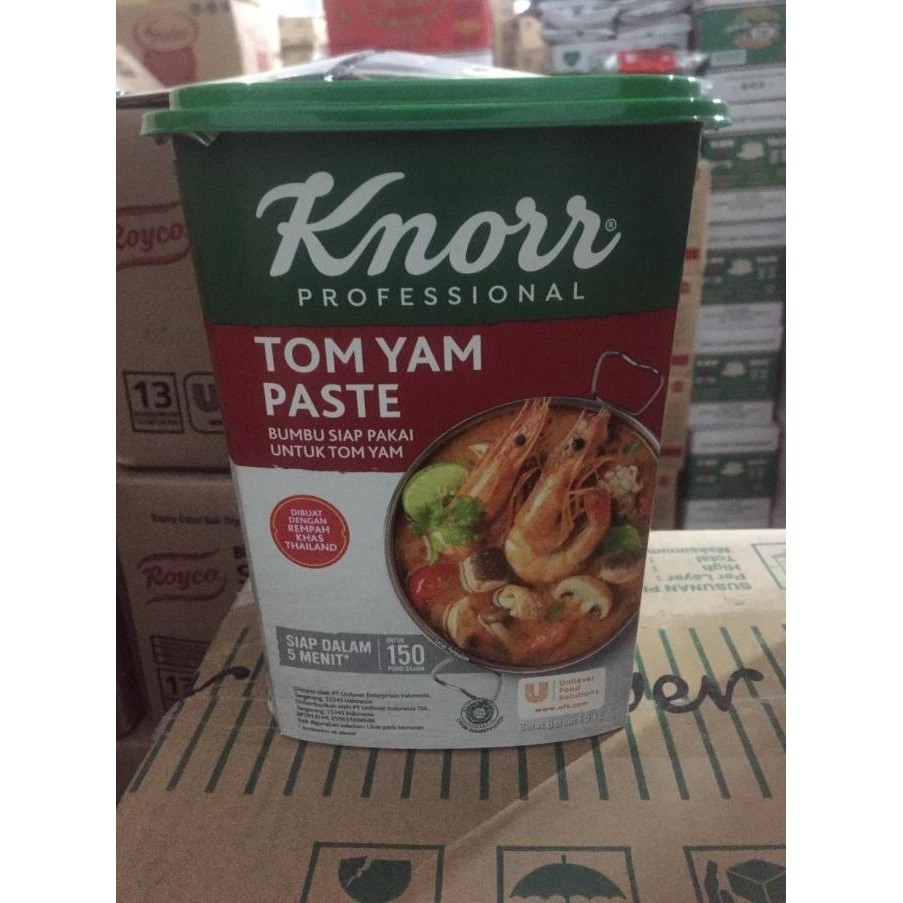 

Terbaru KNORR TOM YAM PASTE / BUMBU TOM YAM 1.5 KG