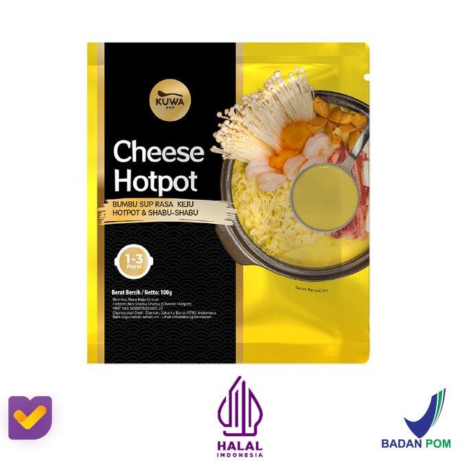 

Terbaru KUWA Cheese Hotpot - Kaldu Sup Rasa Keju - 100g