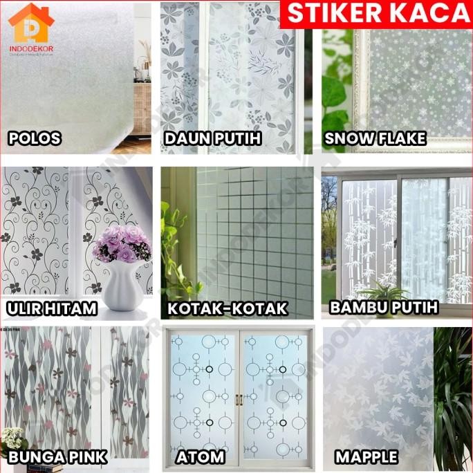 Sandblast / Sticker Kaca Sandblast/ Stiker Kaca Es