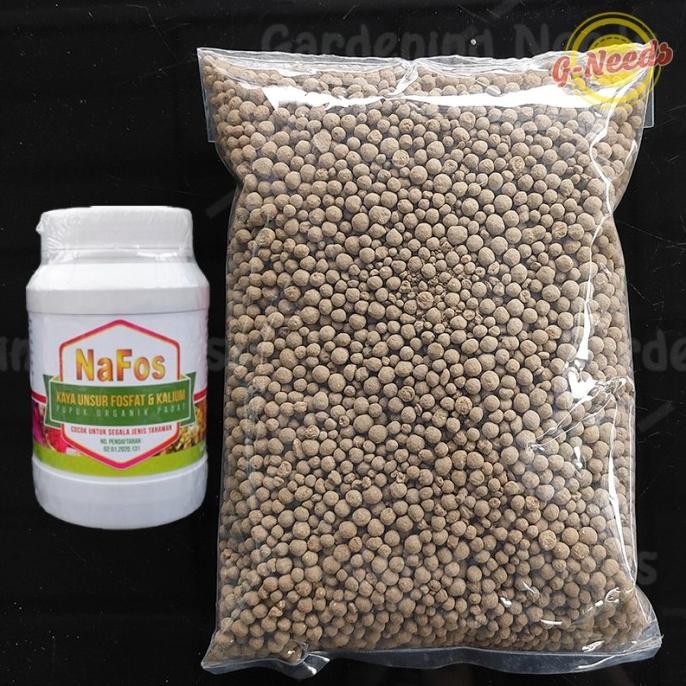 

Terlaris Nafos Guano Pupuk Organik 1Kg Repack Pupuk Buah, Pupuk Guano
