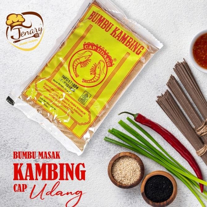 

Bumbu Masak Kambing Cap Udang 50 gram / Bumbu Pemasak Gulai Kambing / Bumbu Rendang / Bumbu Padang