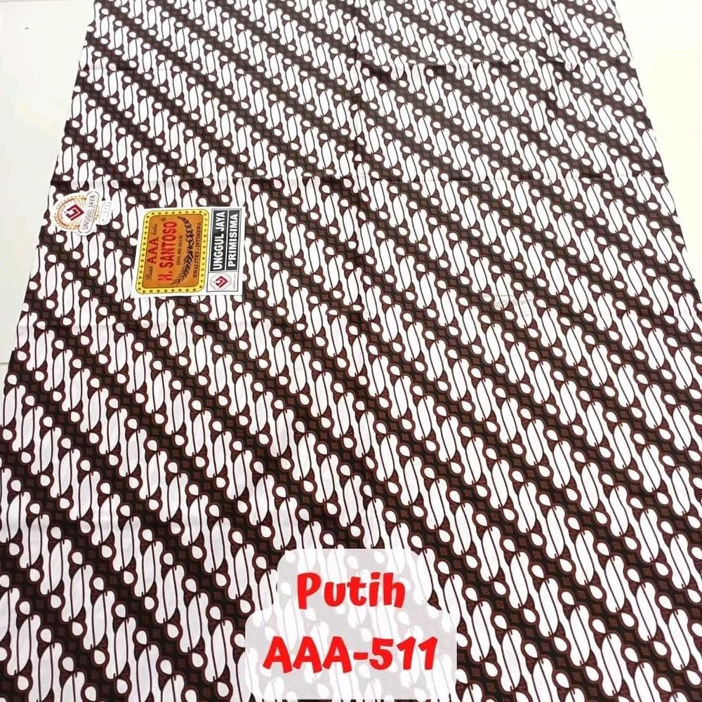 Part 1 Kain Batik H Santoso Aaa Unggul Jaya | Jarik Batik Sogan Gading Mas Hitam Tolet Original