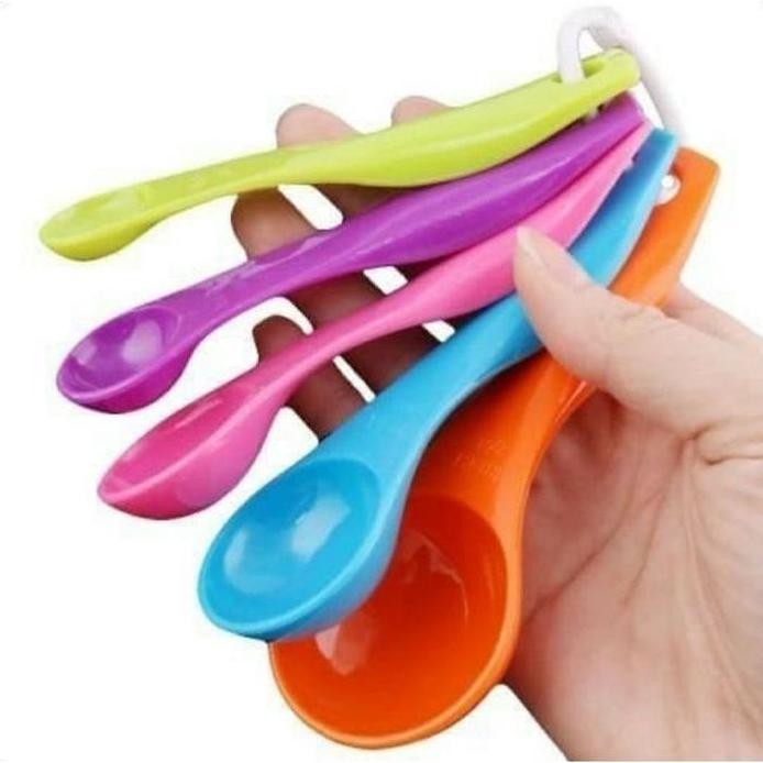 

Terlaris Sendok Takar Set Isi 5 Sendok Ukur Masak, Mpasi, Bikin Kue Warna Warni Sendok Ukur Tepung Beras Makanan