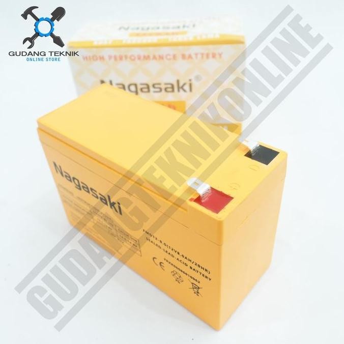 Baterai Sprayer Hama Elektrik 12V 8Ah  Nagasaki / Aki Sprayer Hama 8A Ampere 12Volt  Nagasaki New St