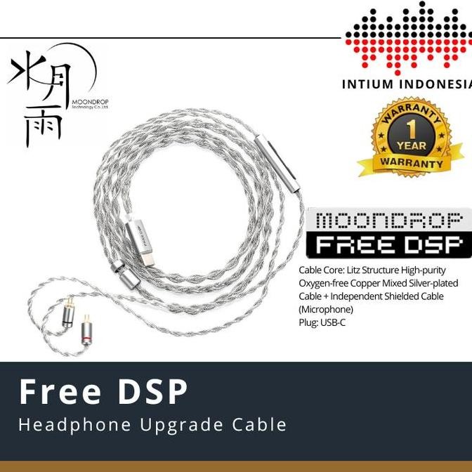 Tersedia Moondrop Free DSP Headphone Upgrade Cable