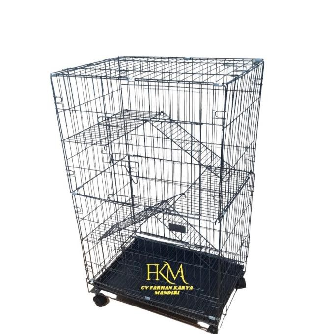 Kandang Kucing Tingkat 3