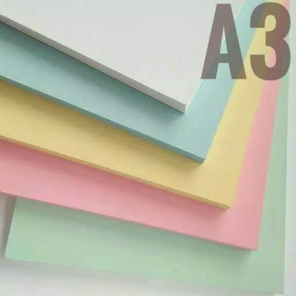 

BEBAS ONGKIR - Kertas BC / Brief Card 150 Gsm Uk A3 29.7cm X 42cm /1 Rim