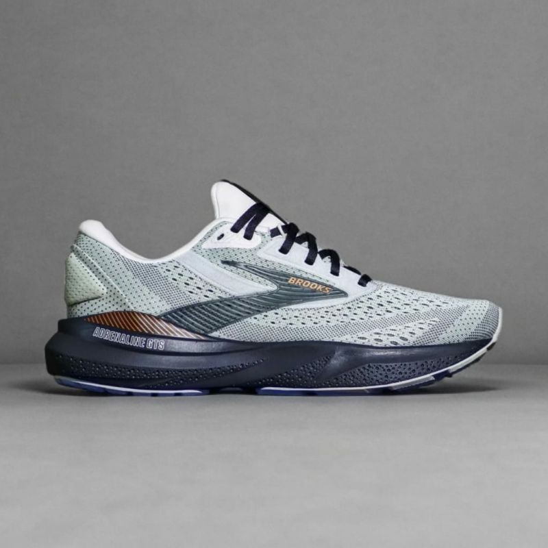 Sepatu Lari/Running Adrenaline Gts 24 Grey 100% lengit