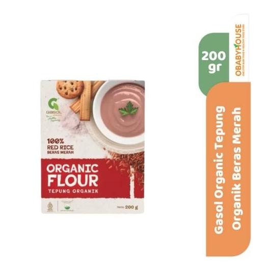 

Terlaris Gasol Organic Tepung Beras Merah Organik 200 Gr