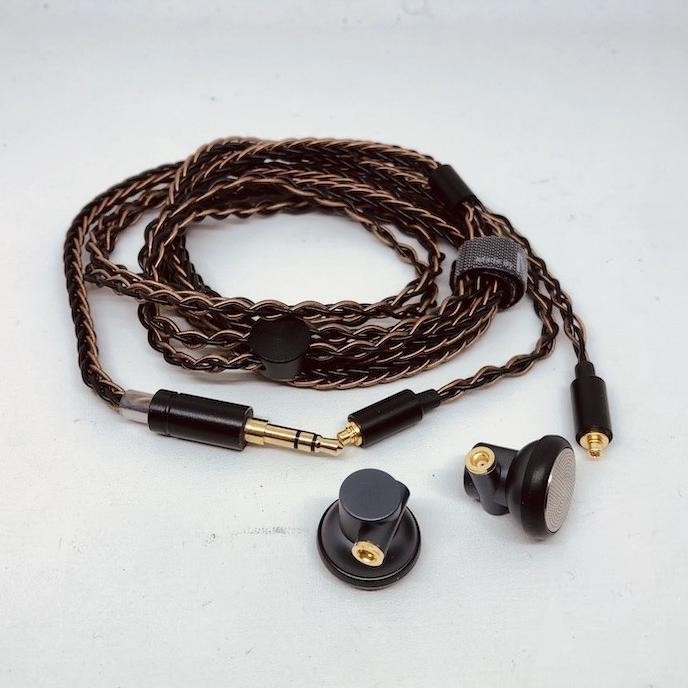 Promo Flagship Earbud Hifi Metal Earphone Mmcx Detachable Transparent Natura