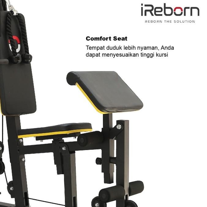 Grosir Alat Fitness Home Gym 1Sisi 150Lbs Ireborn Metro