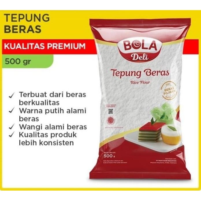

Terlaris Bola Deli Tepung Beras 500G / Bola Deli Rice Flour