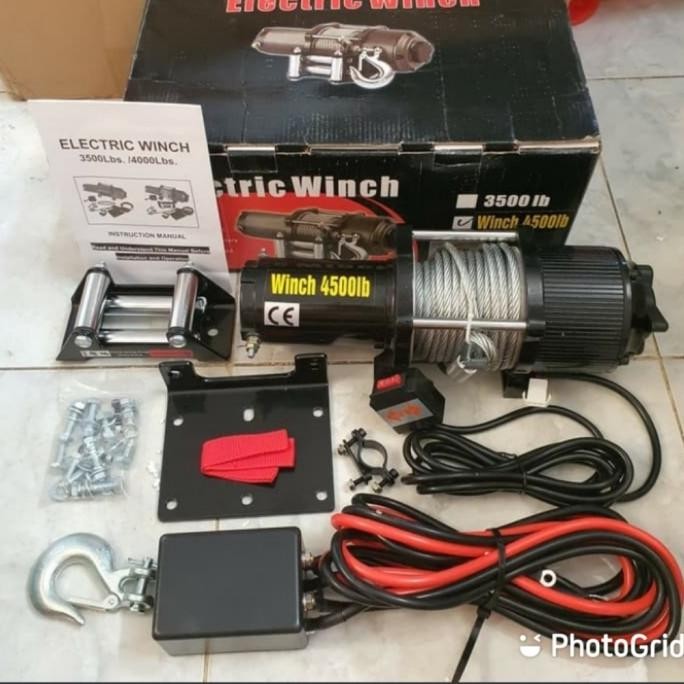 Murah Winch Derek Atv 4500Lbs 2Ton