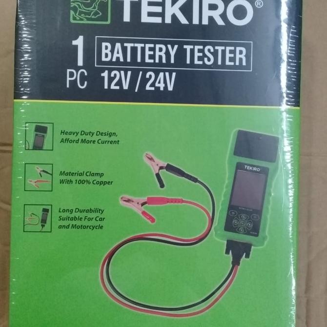 Grosir Tekiro - Alat Tes Aki 7 - 30 Vdc / Tester Aki / Battery Tester