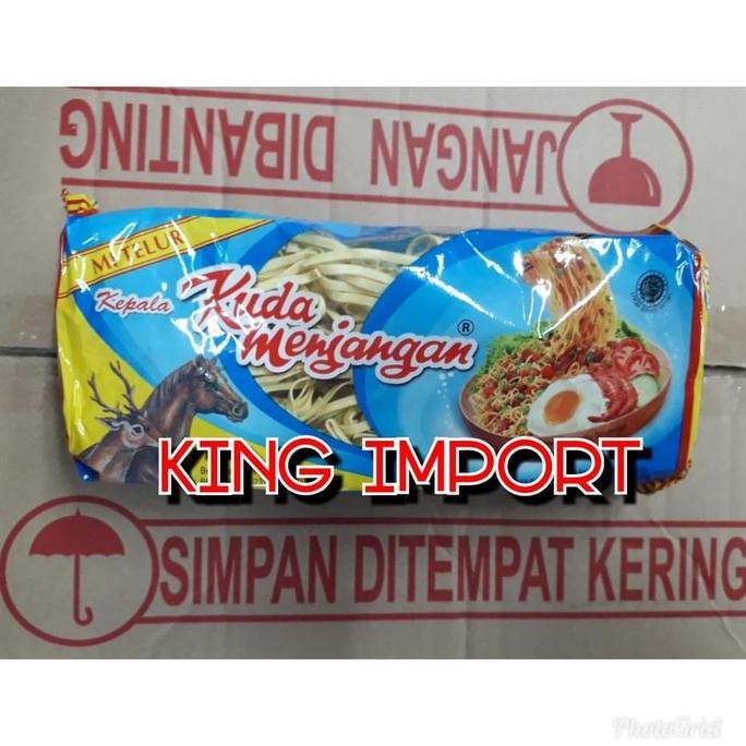 

Terlaris Mie Telor Lebar Cap Kepala Kuda Menjangan 200Gr