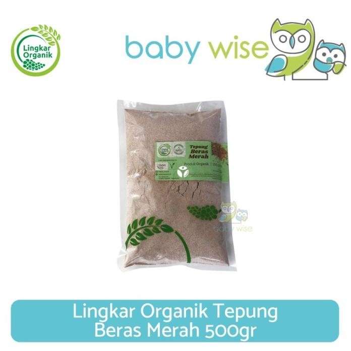 

Terlaris Lingkar Organik Tepung Beras Merah 500Gr