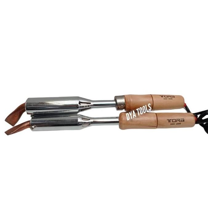 Soldering Iron 200W 300W / Electric Iron Solder Gagang Kayu New Stok