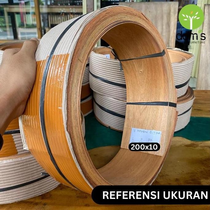 langsung order saja] Veneer Kayu/Wood Veneer Mahoni 0.9mm Bahan/Material Kayu Asli DIY Woodwork