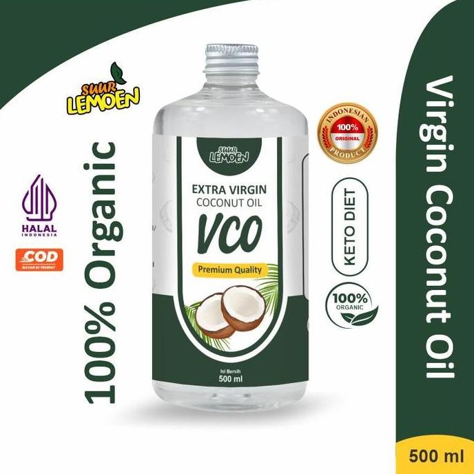 

EXP LAMA SUUR LEMOEN EXTRA VIRGIN COCONUT OIL 500ML MINYAK KELAPA MURNI VCO 500ML ORGANIK PREMIUM - SUUR LEMOEN DISTRIBUTOR BEKASI