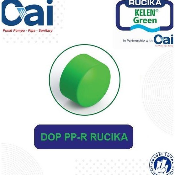Ready stock] FITTING PIPA PPR - DOP - CAP - TUTUP PIPA - 2 INCH - RUCIKA