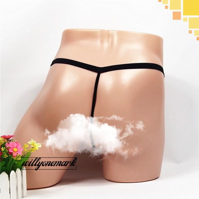 CELANA DALAM PRIA HALUS LEMBUT G STRING SEXY TRANSPARENT THONG COWOK Y062 PAKET HEMAT