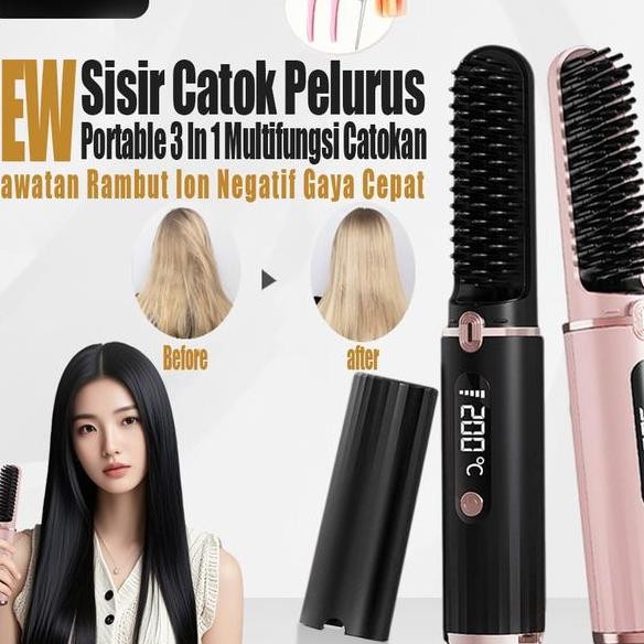 Ai Iir Cato Peluru Portable 3 In 1 Catoan Iir Multifungi Catoan Lon Negatif Perawatan Rambut Uhu Ont
