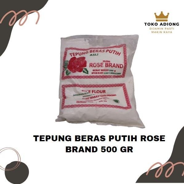 

Terlaris Tepung Beras Putih Rose Brand 500 Gr