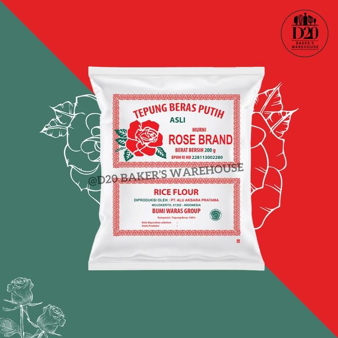 

Terlaris Rose Brand Tepung Beras Putih 500Gr