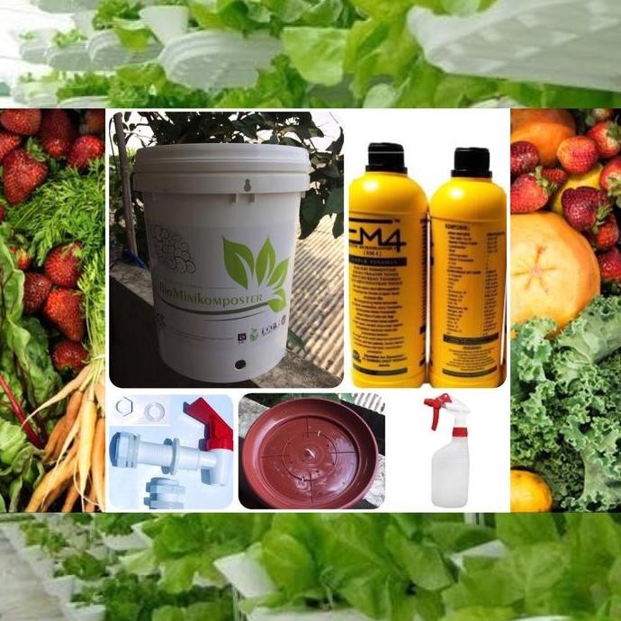 

Terlaris Bio Mini Komposter Solusi Sampah Rumah Tangga Jadi Pupuk Organik