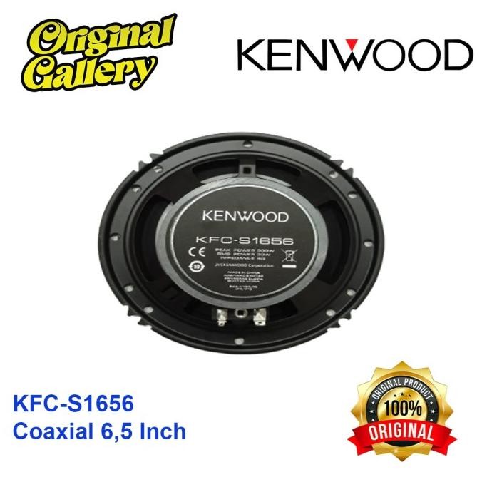 New KENWOOD Speaker Coaxial KFC S1656 6inch Speaker Mobil Kenwood