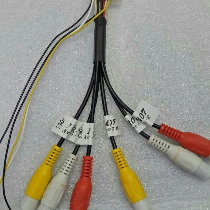 New Soket AV IN + Video Out + RCA Audio Pajero Clarion NX 407 AM