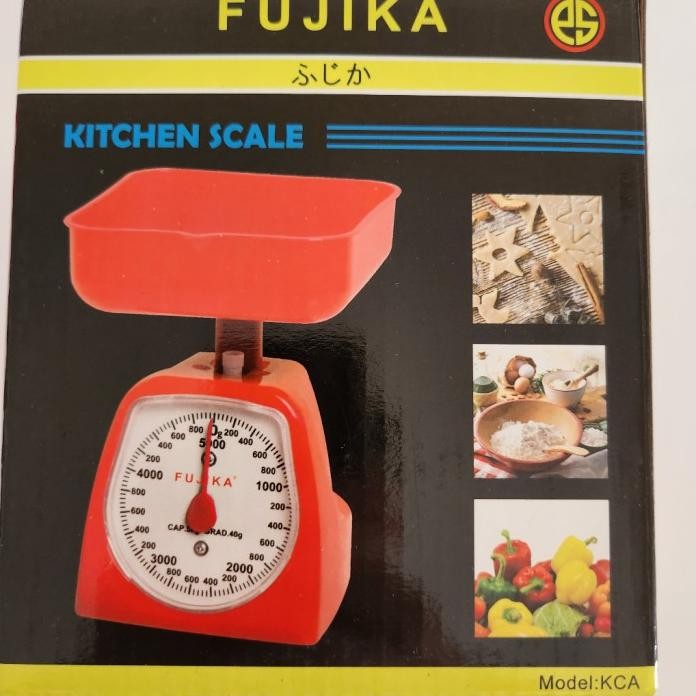 

Terlaris Baru Fujika Timbangan Kue Tepung Gula Beras Sayur Dapur Masak Plastik Max 2Kg 5 Kg Analog