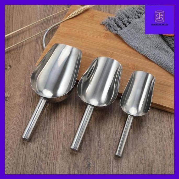 

Terlaris Trias^ Sendok Es Batu Stainless | Sekop Stainless | Serokan Tepung | Sendok Biji Kopi | Sekop Beras