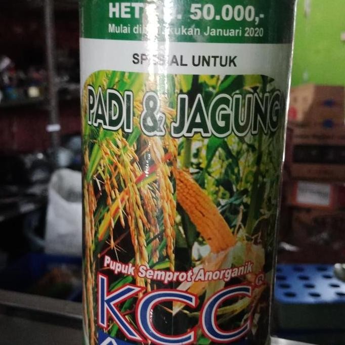 

Terlaris Pupuk Cair Kcc Padi Dan Jagung 1Lt