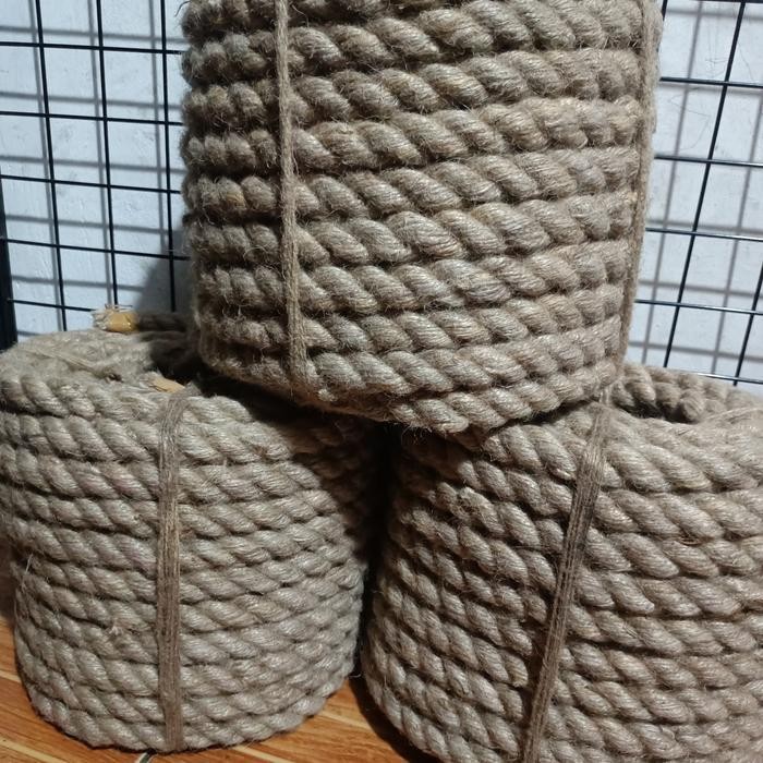 

Tali Tambang Dadung/Tambah Goni Jumbo 22Mm Rollan(Isi 20Meter) Original Dan Terpercaya