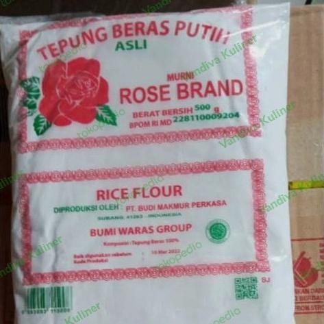 

Terlaris Tepung Beras Rose Brand 500 Gram
